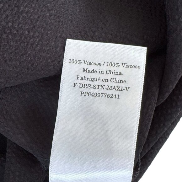 Everlane Black Deep V-neck Maxi Dress - Picture 6 of 7